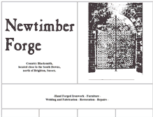 Tablet Screenshot of newtimber-forge.com